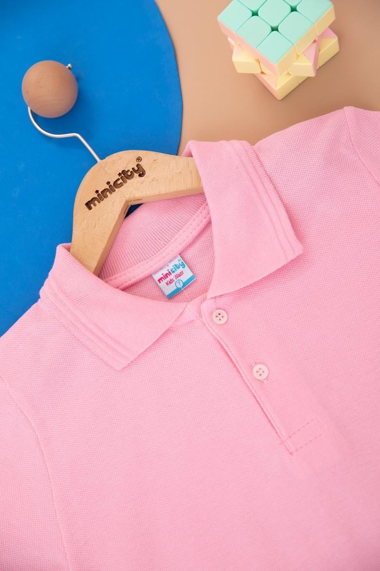 Çocuk Kısa Kollu Polo Yaka T-Shirt